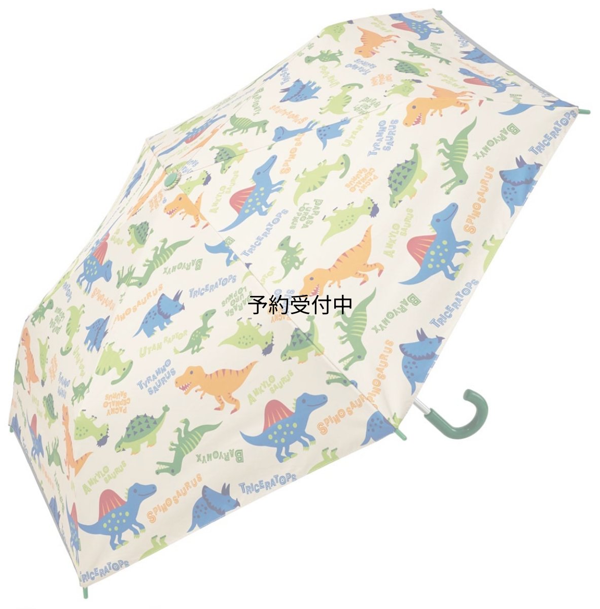 画像1: スケーター（Ｓｋａｔｅｒ）子供用 日傘 折りたたみ ５０ｃｍ ディノザウルス ピクチャーブック ７?８才向け 約１１５?１２５ｃｍ 小学生 指を挟みにくい手開き式 専用カバー付き ＵＶカット ６本骨スケーター（ｓｋａｔｅｒ） 恐竜 男の子 晴雨兼用傘 専用収納ケース付き ＵＢＯＴＳＲ１?Ａ (1)