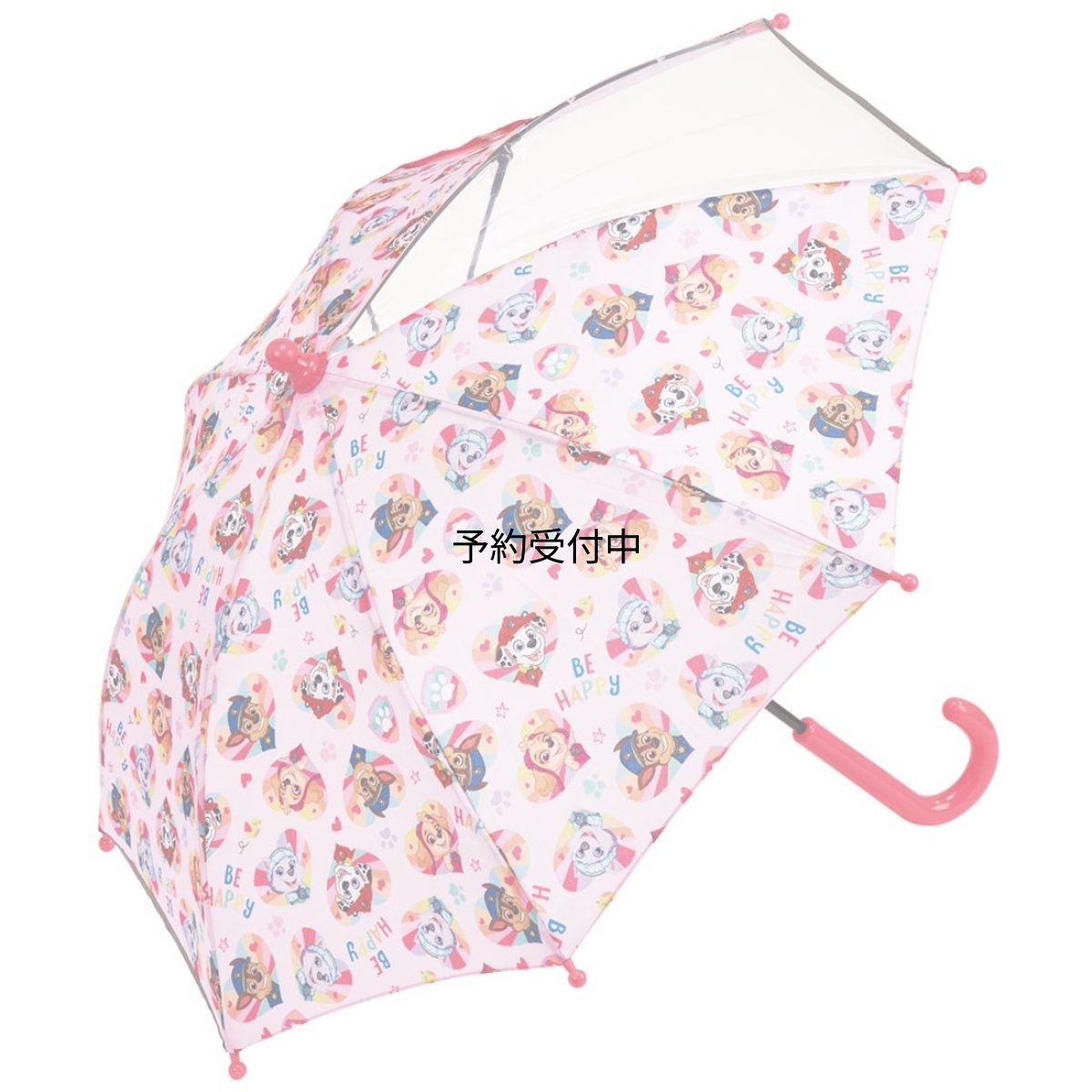 画像1: スケーター（Ｓｋａｔｅｒ） 子供用 傘 ４０ｃｍ パウパトロール レスキュー ３?４才向け 約９５?１０５ｃｍ 園児向け 視界が確保できる透明窓付き 指を挟みにくい手開き式 ８本骨 男の子 ＵＢ４０?Ａ (1)