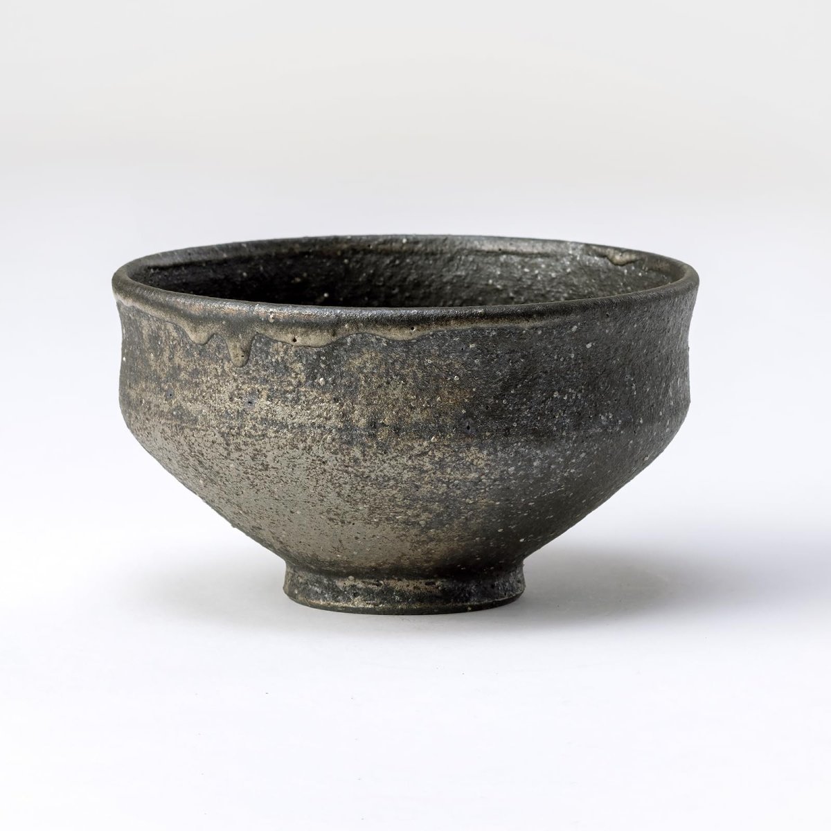 画像1: 鴻月 （こうげつ） 茶碗 錆いぶし茶碗 抹茶椀 小鉢 信楽焼 日本製 ３?３１０２?Ａ (1)