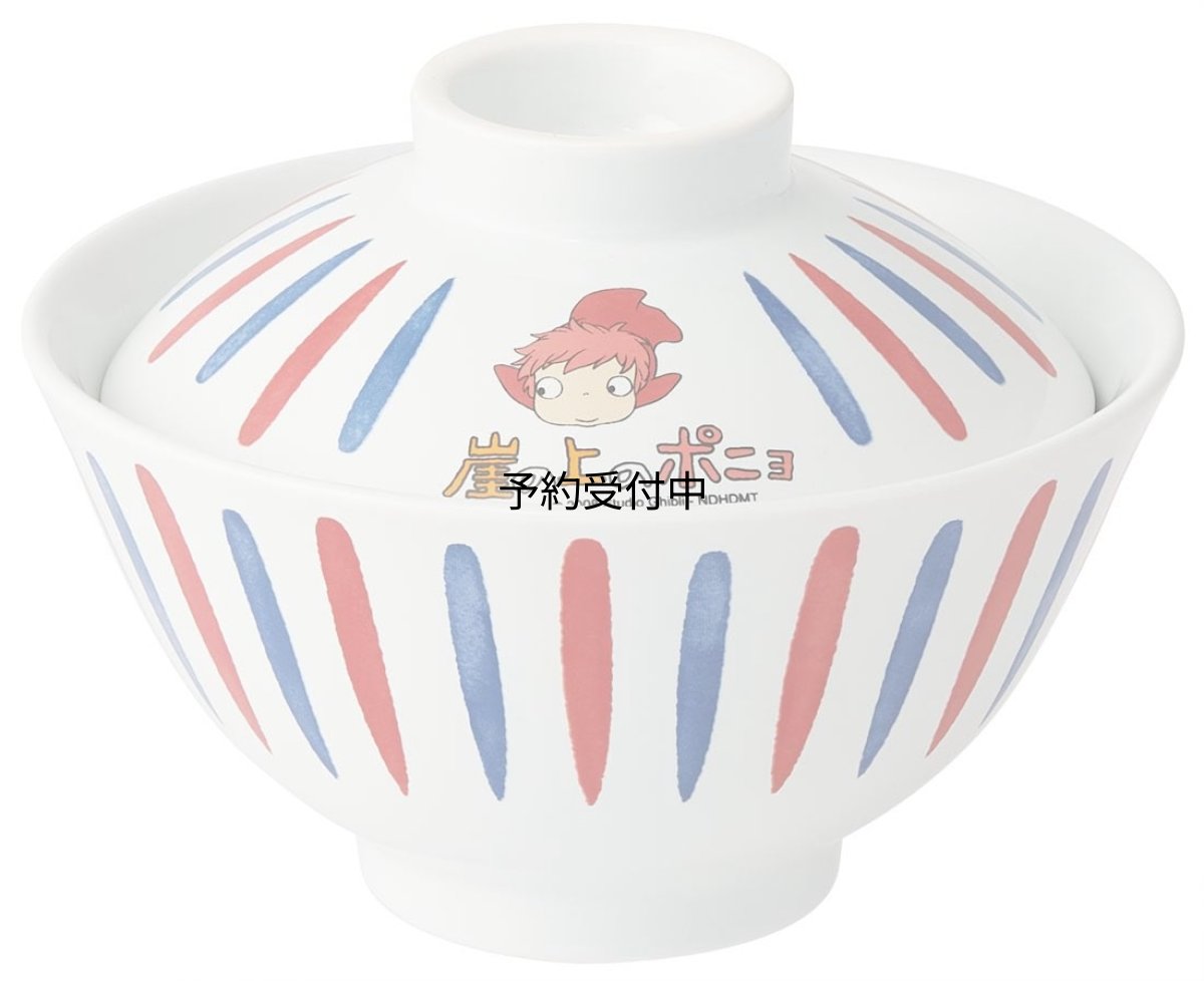 画像1: スケーター（Ｓｋａｔｅｒ） スタジオジブリ 崖の上のポニョ ＳＴＵＤＩＯ ＧＨＩＢＬＩ フタ付き どんぶり 丼 ラーメン 鉢 食器 電子レンジ 食洗器 対応 ＣＤＮ３Ｃ?Ａ (1)