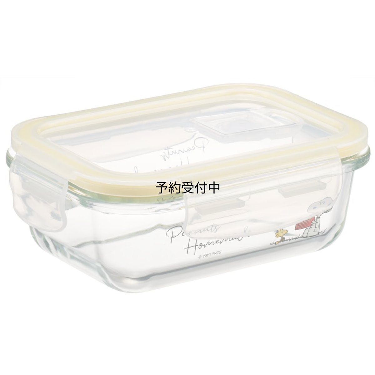 画像1: スケーター （ｓｋａｔｅｒ） 耐熱ガラス製 保存容器 スヌーピー 水彩 ３７０ｍｌ Ｓ オーブン 電子レンジ 食洗機対応 ＧＢＳＴ４?Ａ (1)