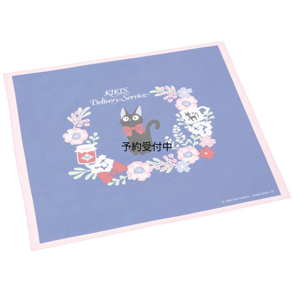 画像1: スケーター（Ｓｋａｔｅｒ） ランチクロス 大判サイズ ５２×５２ｃｍ 日本製 魔女の宅急便 フレンチ ジブリ ＫＢ５６?Ａ (1)