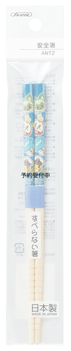 画像1: スケーター（Ｓｋａｔｅｒ） 箸 竹箸 １６．５ｃｍ ポケットモンスター ポケモン ２４ 日本製 ＡＮＴ２?Ａ (1)