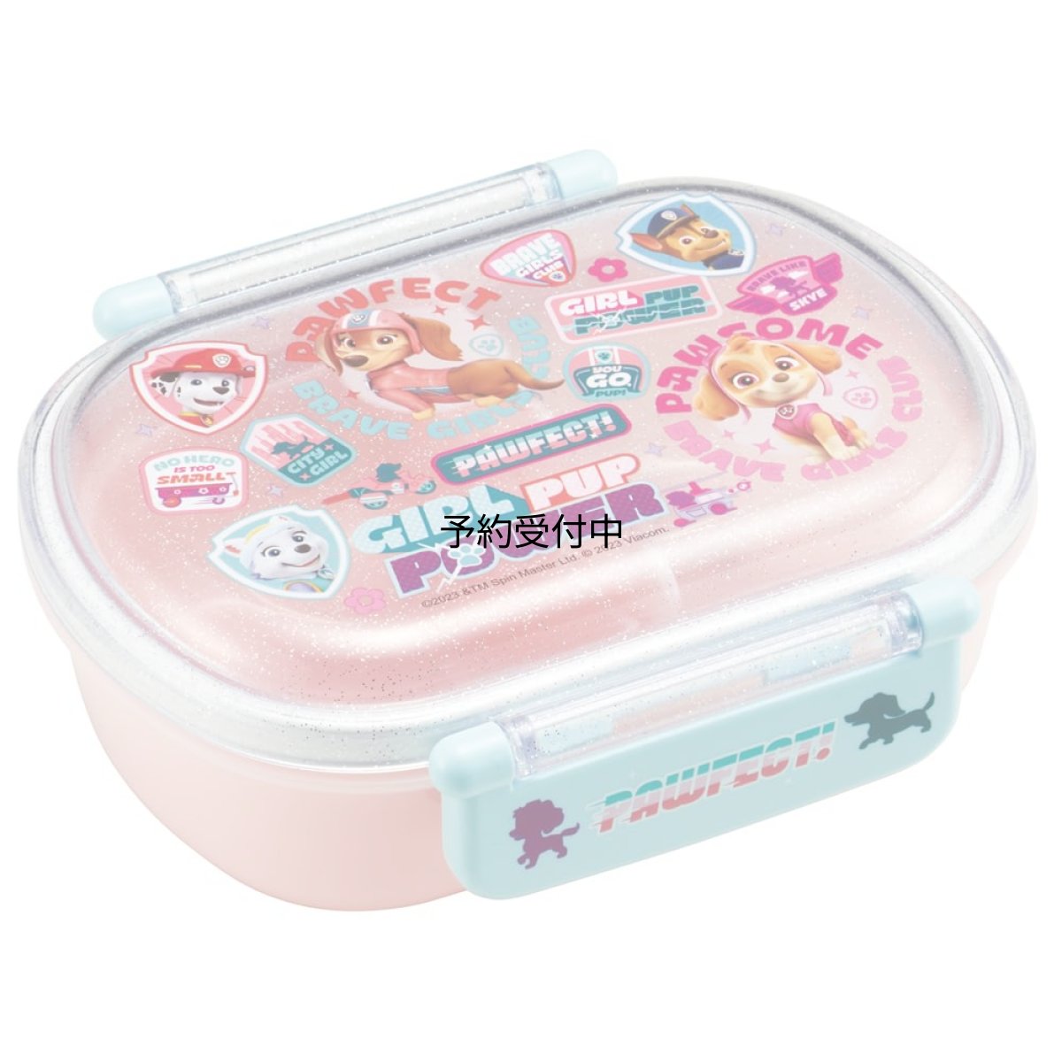 画像1: スケーター（Ｓｋａｔｅｒ） 弁当箱 子供 ３６０ｍｌ ふわっと盛れるフタ 日本製 ランチボックス １段 食洗機対応 レンジ対応 パウ・パトロール ＧＩＲＬ ＰＵＰ 女の子 ＱＡＦ２ＢＡＡＧ?Ａ (1)