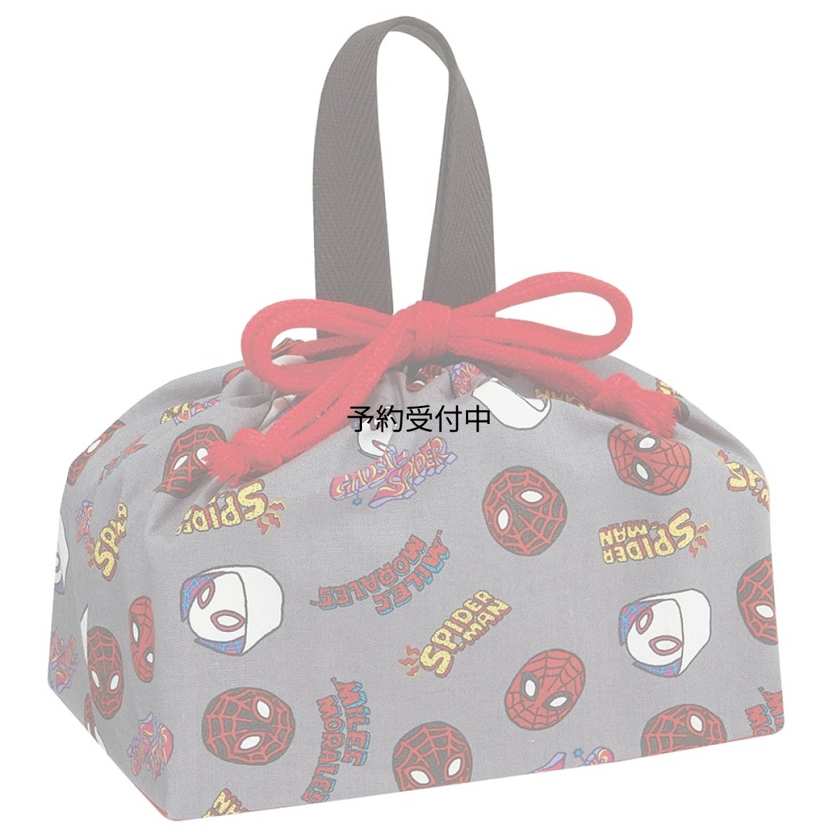 画像1: スケーター（Ｓｋａｔｅｒ） 子供用 お弁当 巾着袋 マチ付き キッズ 日本製 スパイダーマン ポップコミックス 男の子 ＫＢ７ (1)