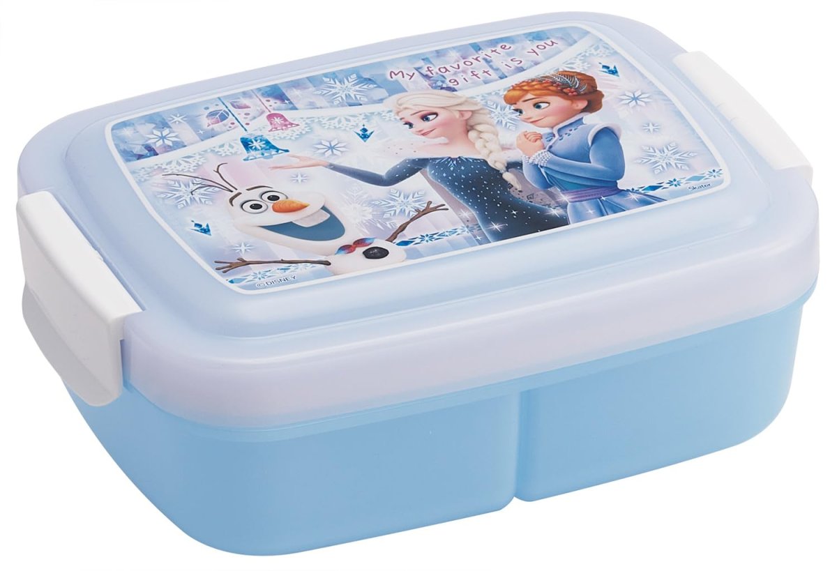 画像1: スケーター（Ｓｋａｔｅｒ） キッズ お弁当箱 ドーム型 仕切り一体型 ８４０ｍｌ アナと雪の女王 ディズニー 日本製 Ｐ８４６６８２０ (1)
