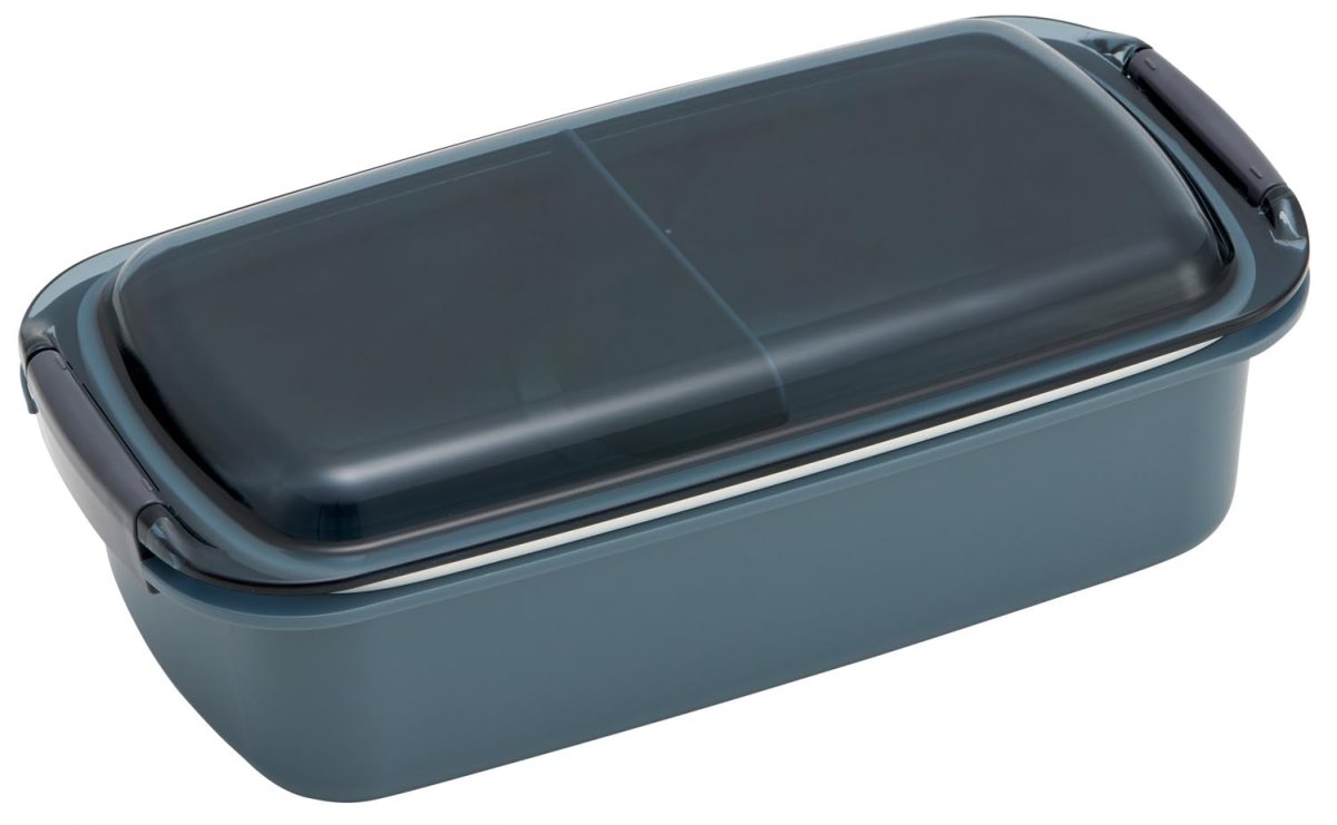 画像1: スケーター（Ｓｋａｔｅｒ） バイオマス 弁当箱 ランチボックス ８２０ｍｌ ふんわり盛れる ドーム型フタ 食洗機対応 電子レンジ対応 日本製 アッシュブルー ＰＴＬＢ９Ｂ (1)