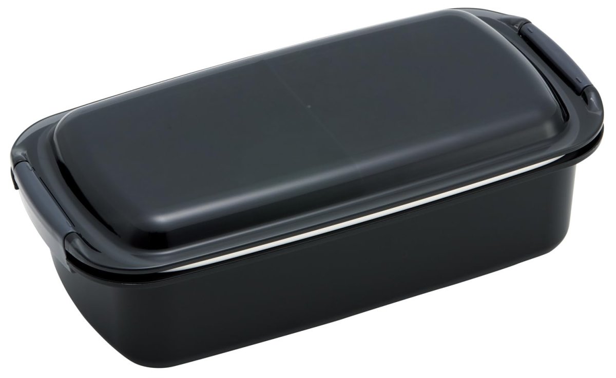 画像1: スケーター（Ｓｋａｔｅｒ） バイオマス 弁当箱 ランチボックス ８２０ｍｌ ふんわり盛れる ドーム型フタ 食洗機対応 電子レンジ対応 日本製 アッシュブラック ＰＴＬＢ９Ｂ (1)