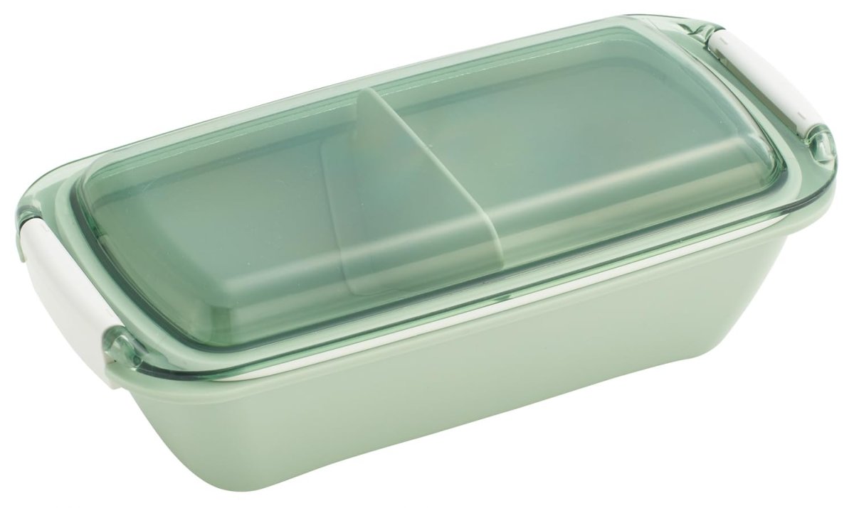 画像1: スケーター（Ｓｋａｔｅｒ） バイオマス パッキン溝がなく洗いやすい 弁当箱 ランチボックス ５３０ｍｌ ふんわり盛れる ドーム型フタ 食洗機対応 電子レンジ対応 日本製 セピアグリーン ＰＴＬＢ６Ｂ６７２４５ (1)