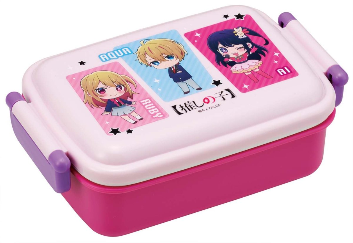 画像1: スケーター（Ｓｋａｔｅｒ） お弁当箱 子供用 ４５０ｍｌ ふわっと盛れるドーム型ふた ランチボックス １段 日本製 推しの子 ＲＢＦ３ＡＮＡＧ?Ａ (1)