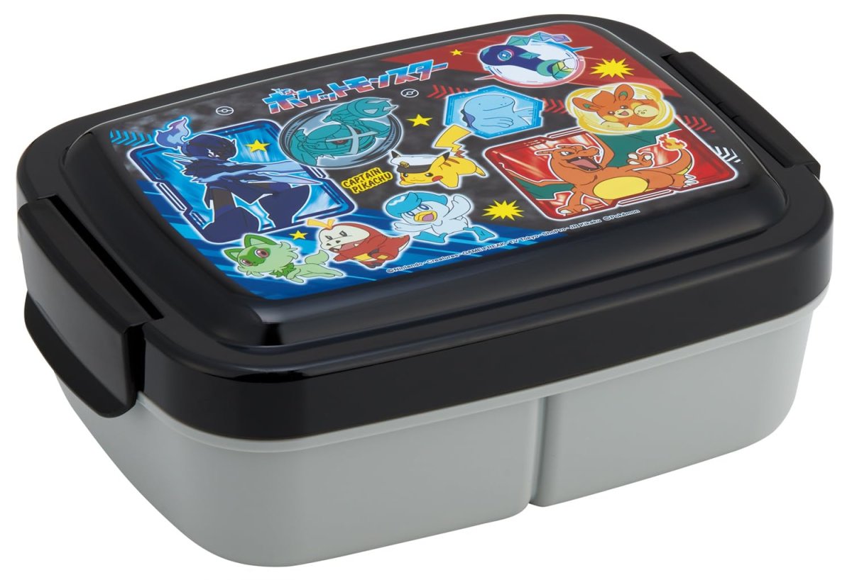 画像1: スケーター（Ｓｋａｔｅｒ） キッズ お弁当箱 ドーム型 仕切り一体型 ８４０ｍｌ 日本製 ポケモン２４ 男の子 Ｐ８４６７５０７ (1)