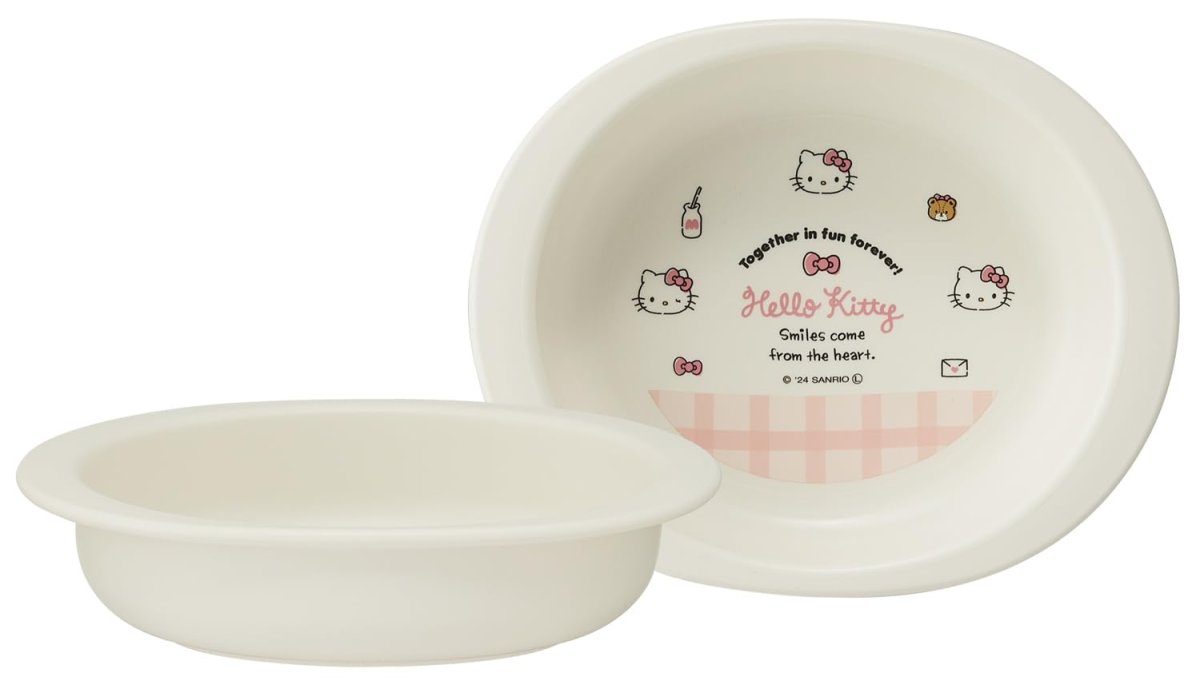 画像1: スケーター（Ｓｋａｔｅｒ） 子供用 抗菌 ベビー 食器 小皿 ５ヵ月頃? プラスチック ２９０ｍｌ サンリオ ハローキティ 日本製 ＸＰ２５ＡＧ?Ａ (1)