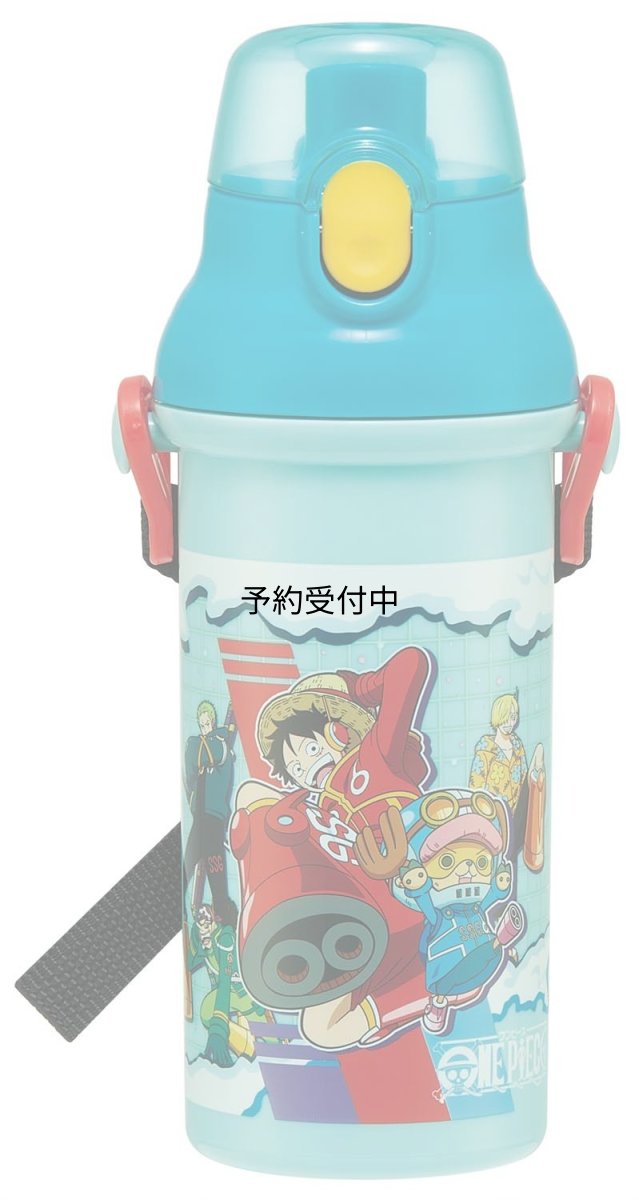 画像1: スケーター（Ｓｋａｔｅｒ） 水筒 子供用 直飲み ４８０ｍｌ プラスチック ワンタッチ 食洗機対応 日本製 ワンピース ２４ ＰＳＢ５ＳＡＮＡＧ?Ａ (1)