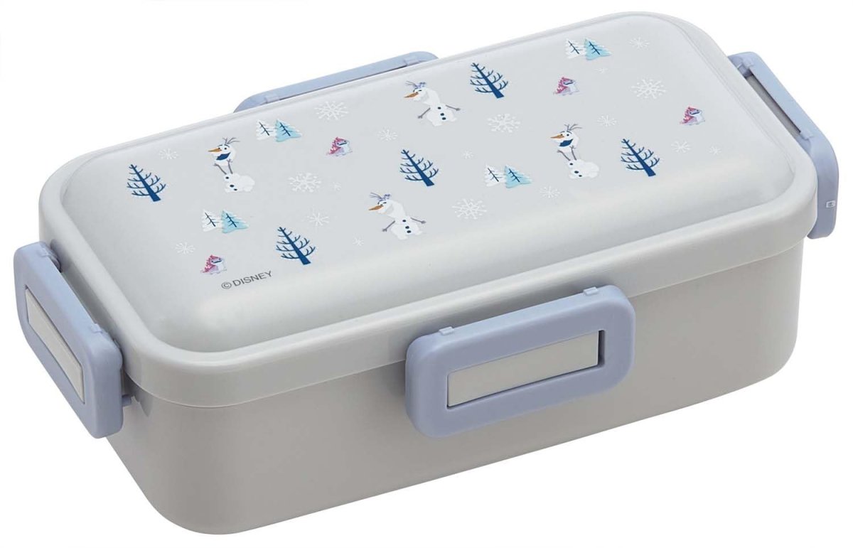 画像1: スケーター（Ｓｋａｔｅｒ） 弁当箱 ５３０ｍｌ １段 女性 日本製 汁漏れしにくい４点ロック ランチボックス 食洗機対応 レンジ対応 ディズニー アナと雪の女王 オラフ ＰＦＬＢ６ＡＧ?Ａ (1)