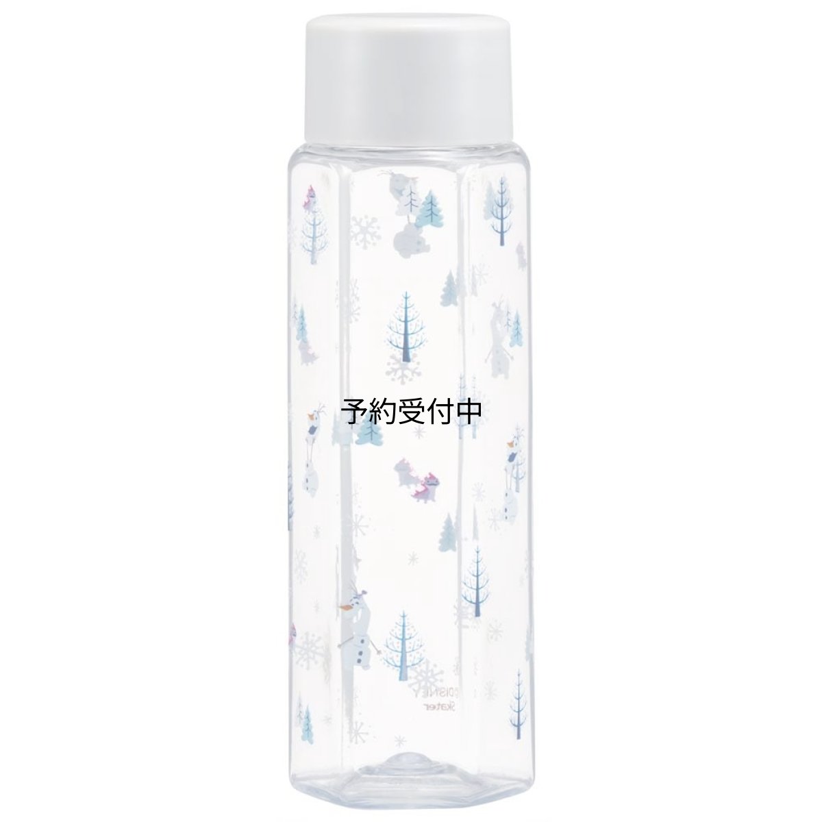 画像1: スケーター（Ｓｋａｔｅｒ） 持ちやすい 六角形 水筒 プラスチック ２５０ｍｌ ブロー ボトル 大人 キッズ 子供 直飲み 透明 ディズニー アナと雪の女王 オラフ 軽量 こども おしゃれ クリア マイボトル ＰＤＨ３?Ａ (1)