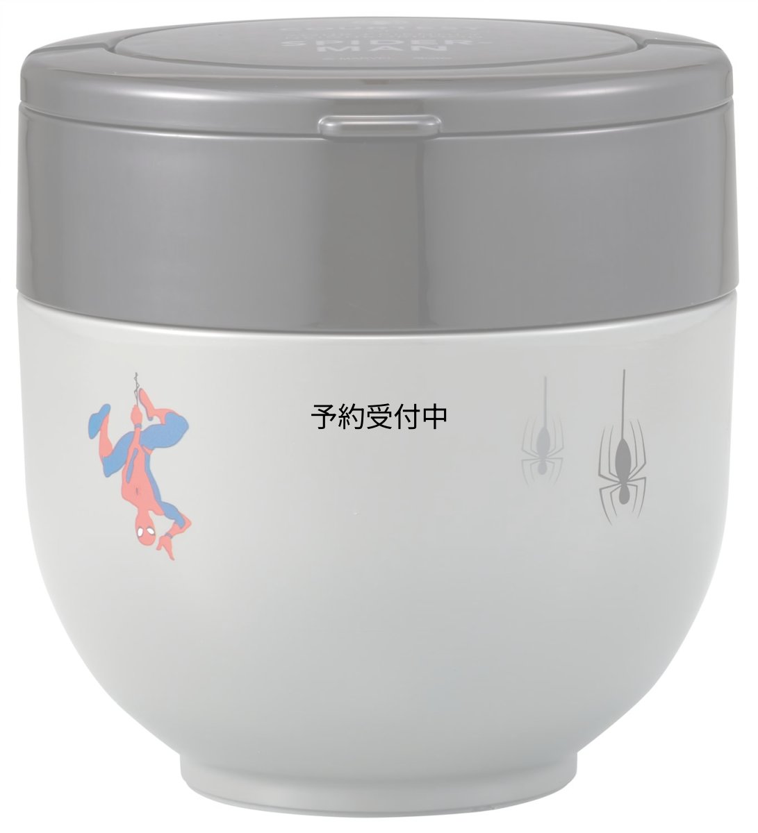画像1: スケーター（Ｓｋａｔｅｒ） 保温 保冷 丼ぶり ランチジャー ８００ｍｌ 折りたたみハンドル付 抗菌 スパイダーマン 男の子 ＬＤＮＯ８ＡＧ (1)