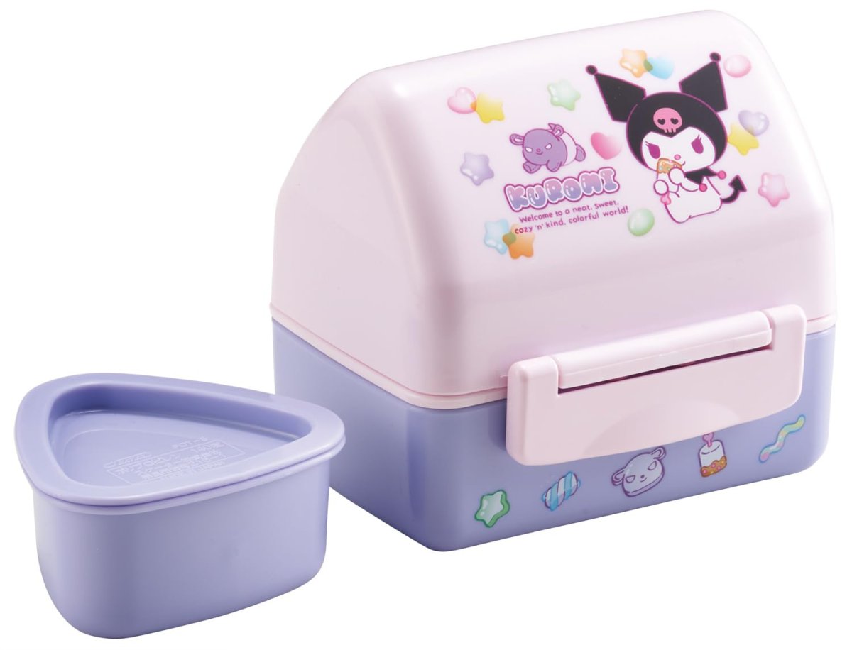 画像1: スケーター（Ｓｋａｔｅｒ） 抗菌 おにぎり ランチボックス クロミ マシュグミ サンリオ ＰＯＴ５ＡＧ６７９６７ (1)