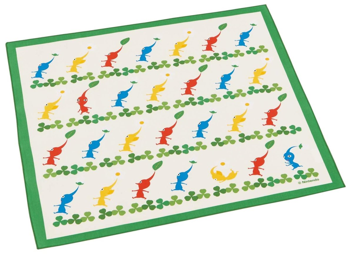 画像1: スケーター（Ｓｋａｔｅｒ） ランチクロス 子供用 お弁当 ４３×４３ｃｍ 日本製 ピクミン ＫＢ４?Ａ (1)