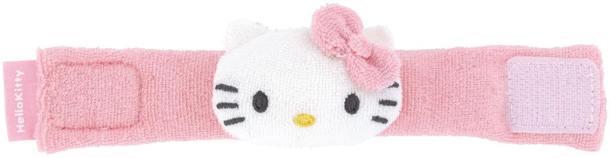 画像1: スケーター（Ｓｋａｔｅｒ） ガラガラ付 リストバンド 玩具 手洗いＯＫ ベビー サンリオ ハローキティ ＢＧＲＢ１ (1)