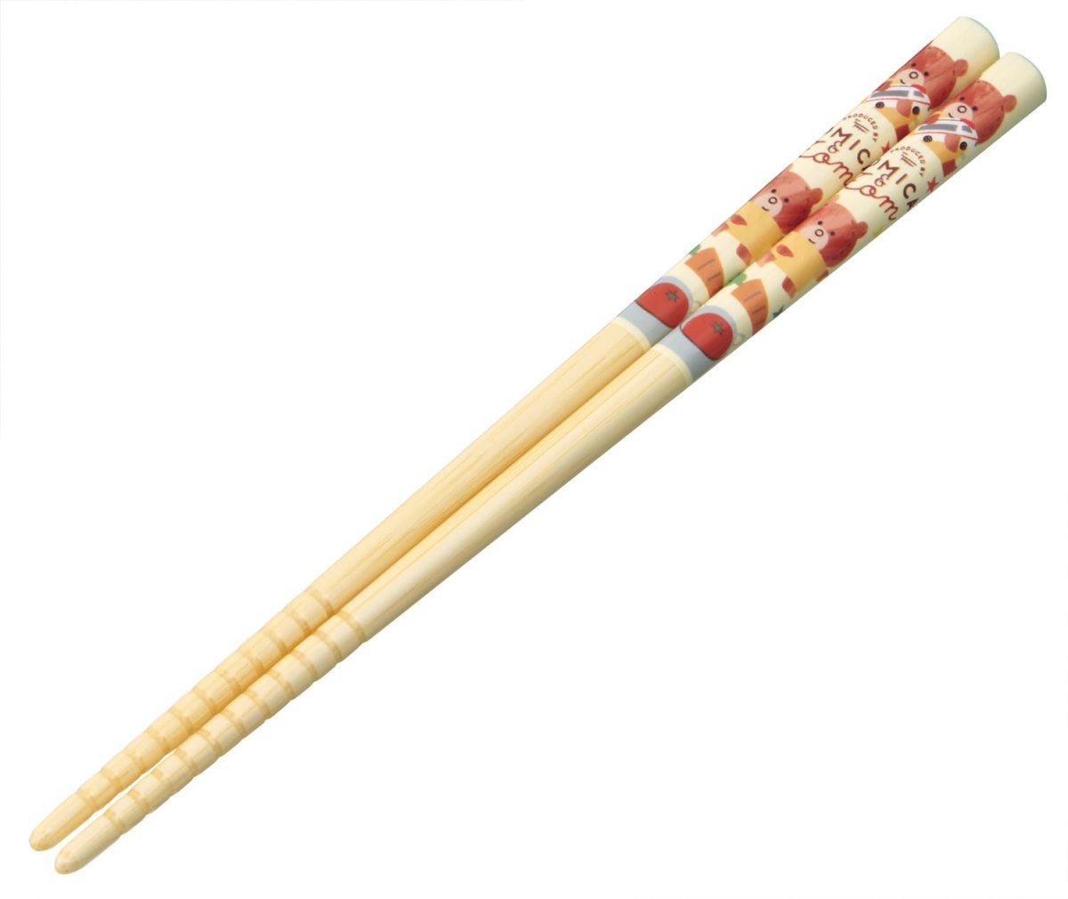 画像1: スケーター（Ｓｋａｔｅｒ） 竹箸 箸 １６．５ｃｍ 日本製 トミカとトム ＡＮＴ２ (1)