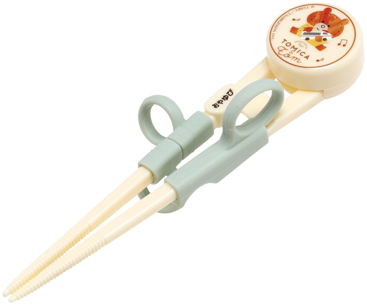 画像1: スケーター（Ｓｋａｔｅｒ） 子供用 トレーニング箸 １４ｃｍ 練習箸 対象年齢２?７才 右手用 トミカとトム ＡＤＸＴ１?Ａ (1)