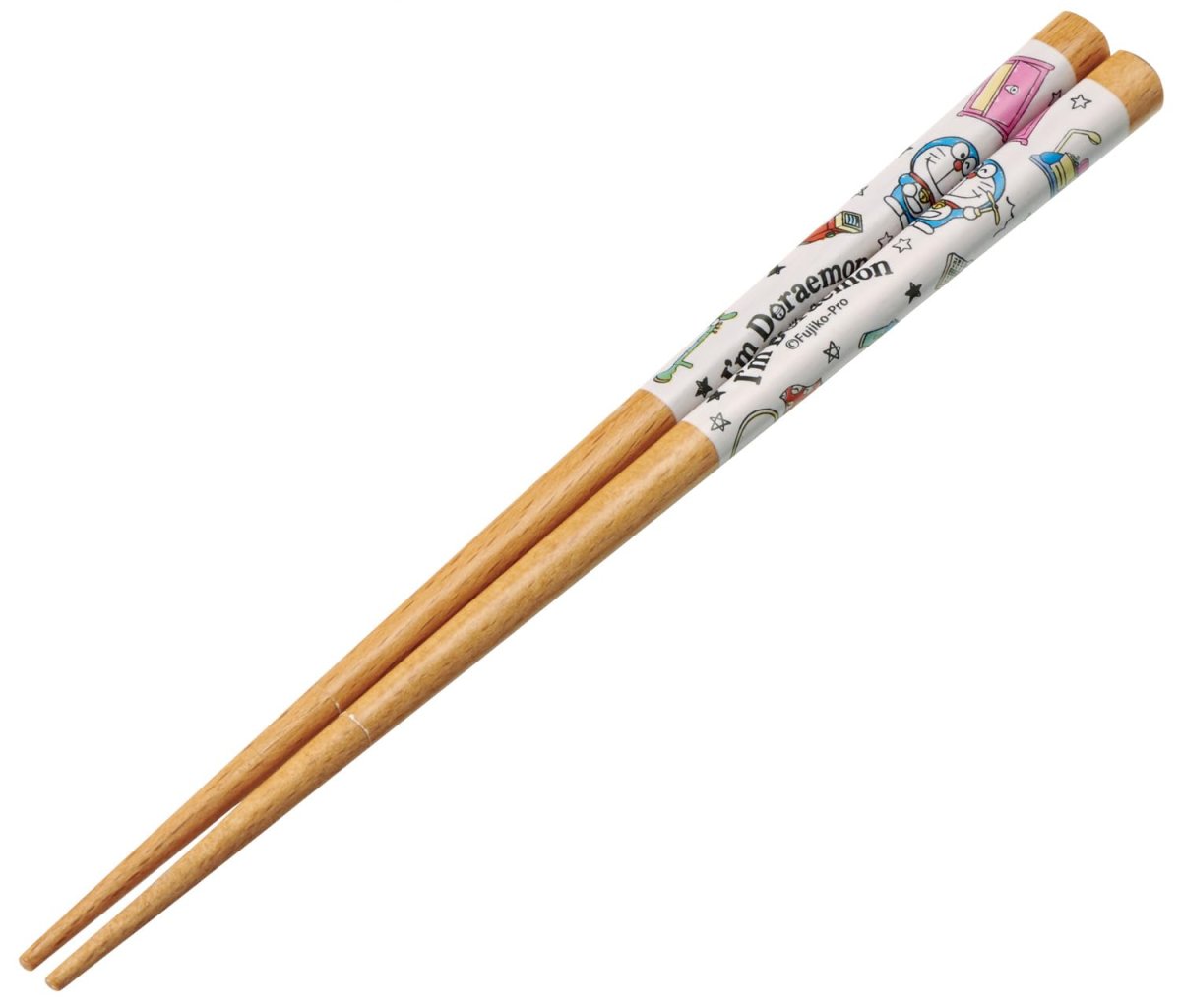 画像1: スケーター（Ｓｋａｔｅｒ） 箸 四角 先丸 １８ｃｍ 木製 ドラえもん ひみつ道具 ＡＮＮＳＱ３?Ａ (1)