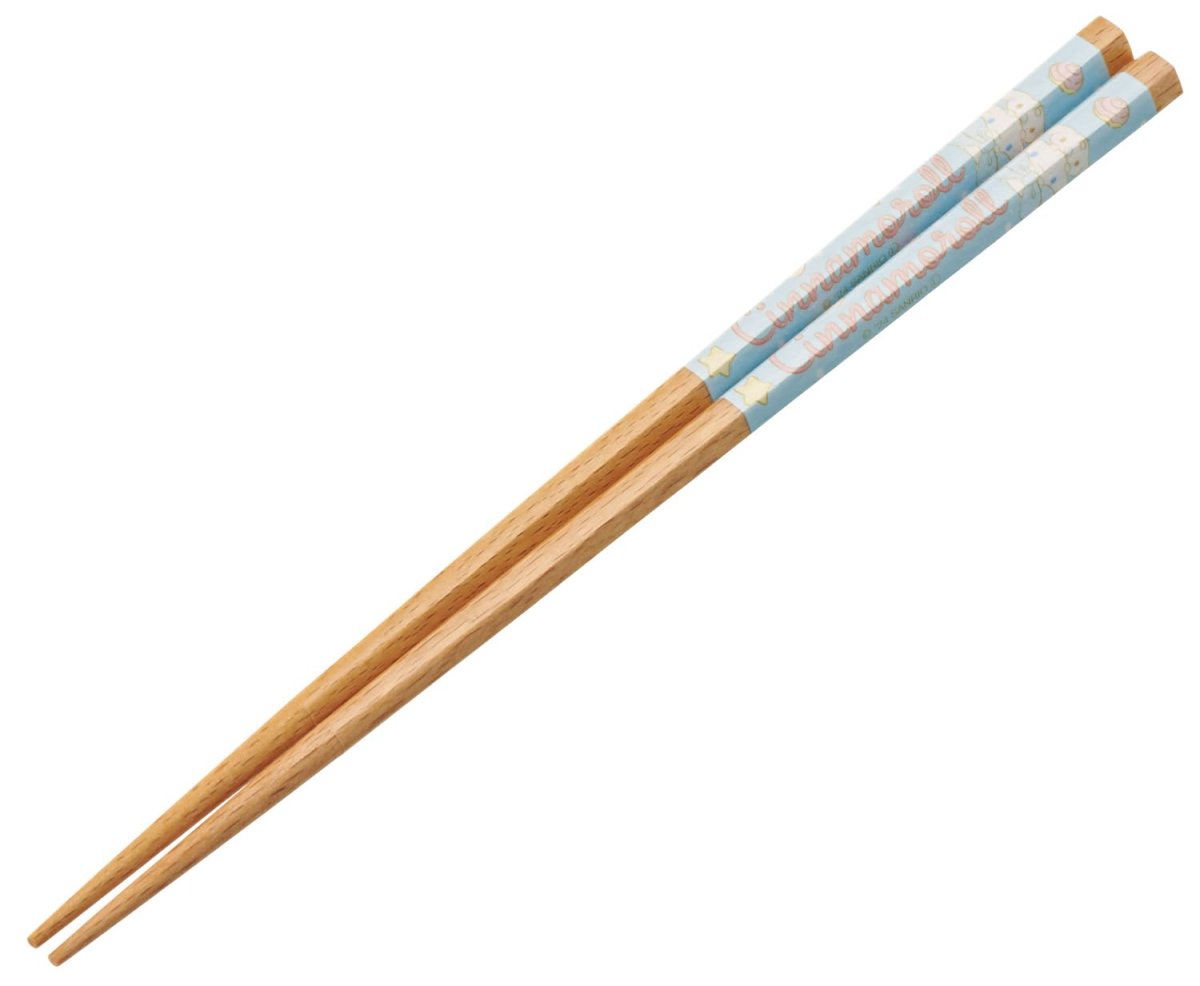画像1: スケーター（Ｓｋａｔｅｒ） 箸 六角 ２１ｃｍ 木製 サンリオ シナモロール ビッグリボン ＡＮＮＨＥ４?Ａ (1)