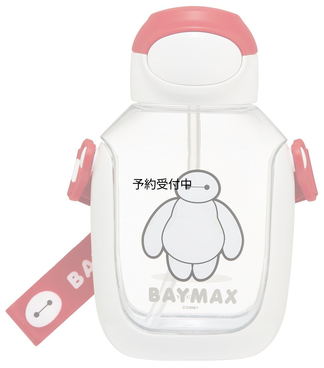 画像1: スケーター（Ｓｋａｔｅｒ） 子供用 水筒 ストロー付き ５３０ｍｌ ストロー水筒 ワンプッシュ ディズニー ベイマックス ２５ ＰＤＳＨ６ＤＸ (1)