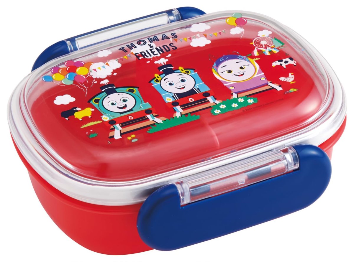 画像1: スケーター（Ｓｋａｔｅｒ） 子供用 お弁当箱 小さめサイズ １段 ２７０ｍｌ ふわっと盛れるドーム型 抗菌加工 日本製 きかんしゃトーマス 男の子 ＱＡＦ１ＡＧ６８５２６ (1)