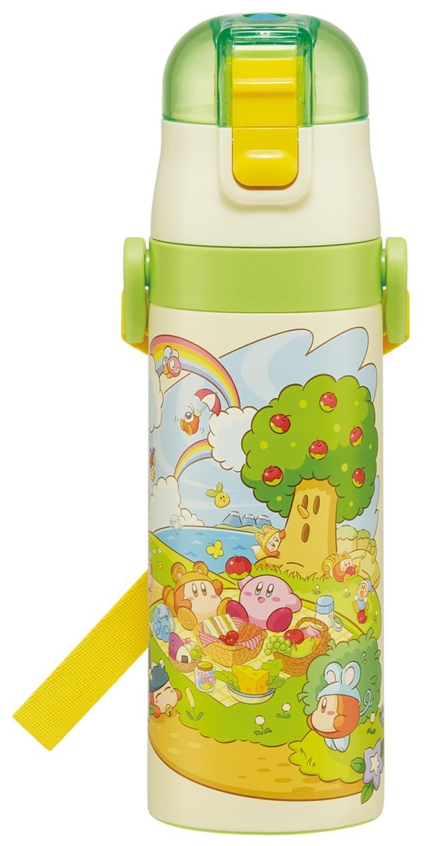画像1: スケーター（Ｓｋａｔｅｒ） 水筒 子供用 直飲み ４７０ｍｌ 星のカービィ ピクニック 男の子 保冷専用 ステンレス 軽量タイプ ｗａｔｅｒｂｏｔｔｌｅ スポーツボトル キッズ こども 水瓶 ＳＤＣ４?Ａ (1)
