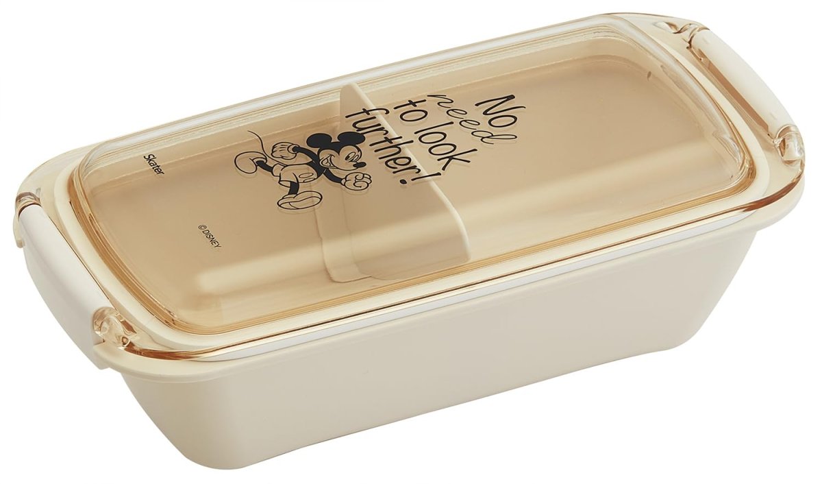 画像1: スケーター（Ｓｋａｔｅｒ） 弁当箱 バイオマス 洗いやすい ランチボックス ５３０ｍｌ ふんわり盛れる ドーム型フタ 食洗機対応 レンジ対応 日本製 ディズニー ミッキーマウス ＰＴＬＢ６Ｂ?Ａ (1)