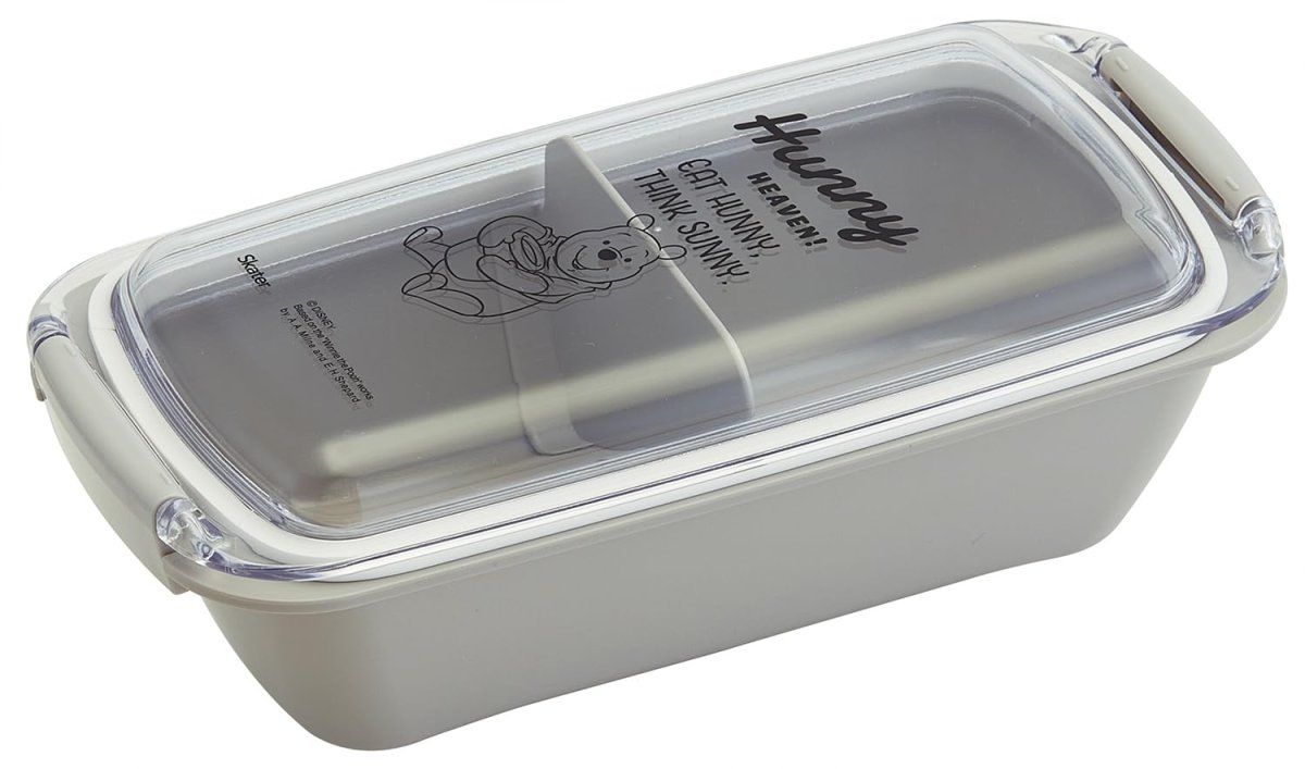 画像1: スケーター（Ｓｋａｔｅｒ） 弁当箱 バイオマス 洗いやすい ランチボックス ５３０ｍｌ ふんわり盛れる ドーム型フタ 食洗機対応 レンジ対応 日本製 ディズニー くまのプーさん ＰＴＬＢ６Ｂ?Ａ (1)
