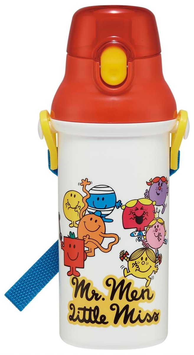 画像1: スケーター（Ｓｋａｔｅｒ） 水筒 子供用 直飲み ４８０ｍｌ プラスチック ワンタッチ 食洗機対応 日本製 Ｍｒ．Ｍｅｎ Ｌｉｔｔｌｅ Ｍｉｓｓ 男の子 女の子 ＰＳＢ５ＳＡＮＡＧ?Ａ (1)