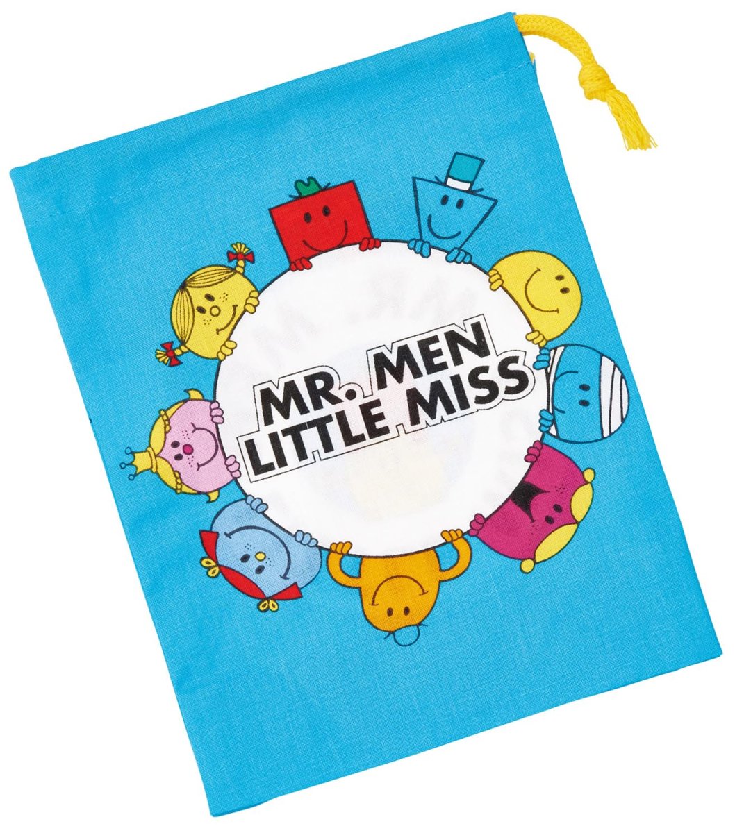 画像1: スケーター（Ｓｋａｔｅｒ） 子供用 お弁当 コップ袋 日本製 キッズ Ｍｒ．Ｍｅｎ Ｌｉｔｔｌｅ Ｍｉｓｓ ＫＢ６３?Ａ (1)
