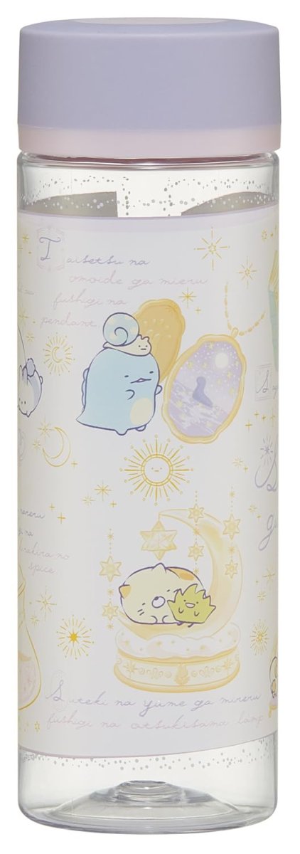 画像1: スケーター（Ｓｋａｔｅｒ） 直飲み ウォーターボトル ４００ｍｌ 水筒 すみっコぐらし おまじない ＰＤＣ４?Ａ (1)