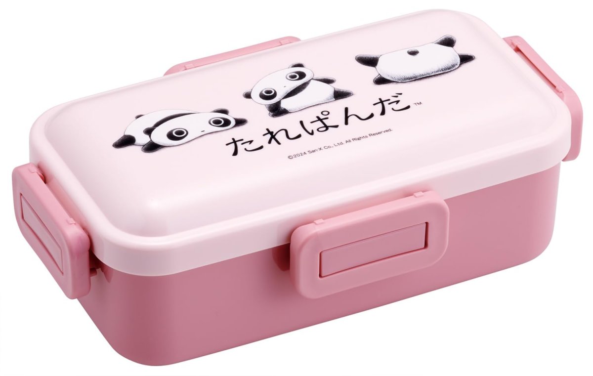 画像1: スケーター（Ｓｋａｔｅｒ） 弁当箱 ５３０ｍｌ １段 女性 日本製 汁漏れしにくい４点ロック ランチボックス 食洗機対応 レンジ対応 たれぱんだ ＰＦＬＢ６ＡＧ?Ａ (1)
