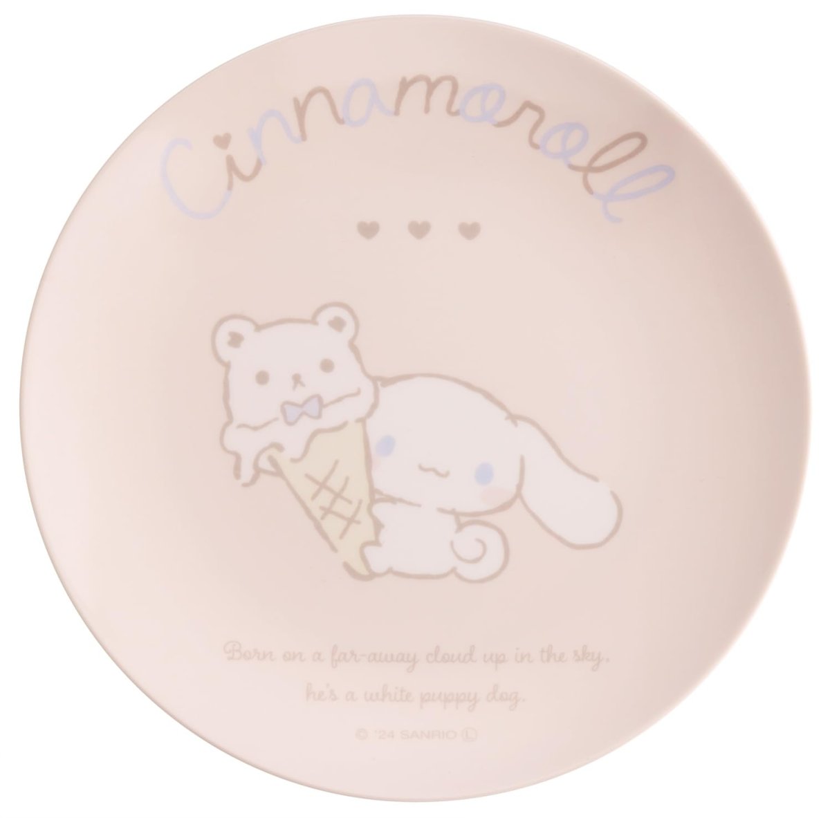 画像1: スケーター（Ｓｋａｔｅｒ） メラミン プレート ２０ｃｍ お皿 皿 おしゃれ キャラクター 朝食 サンリオ シナモロール ナチュラル ＭＰＬ２０Ｐ (1)