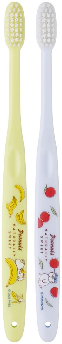 画像1: スケーター（Ｓｋａｔｅｒ） 歯ブラシ １８ｃｍ コンパクトヘッド ２本組 ふつう スヌーピー ２６ 男の子 女の子 ＴＢＮ１Ｗ?Ａ (1)