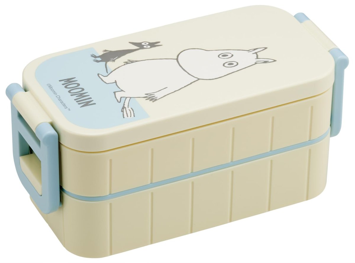画像1: スケーター（Ｓｋａｔｅｒ） 弁当箱 ２段 ６００ｍｌ 女性用 抗菌 ランチボックス 日本製 ムーミン ライトカラー ＹＺＷ３ＡＧ?Ａ (1)