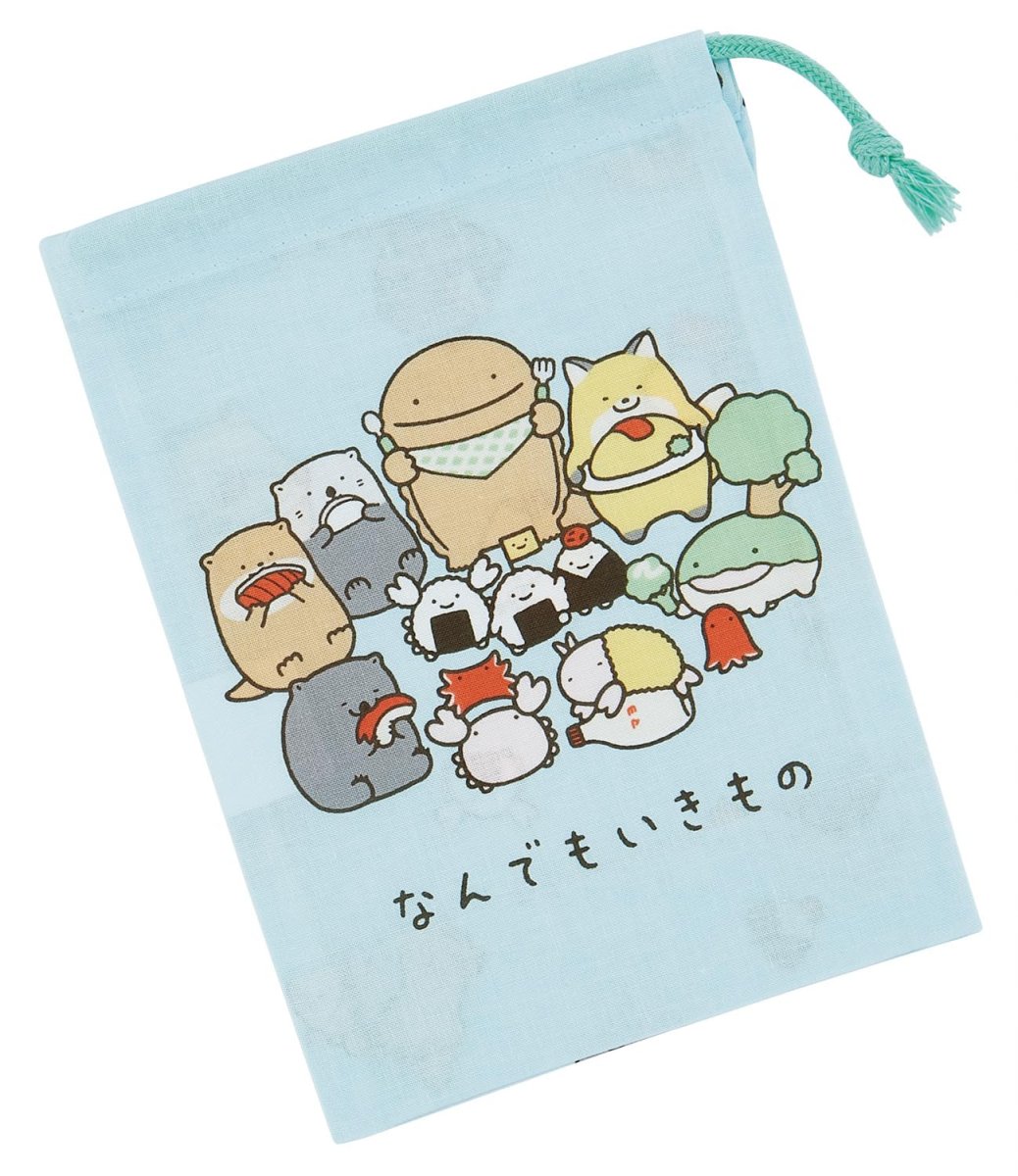 画像1: スケーター（Ｓｋａｔｅｒ） 子供用 お弁当 コップ袋 日本製 キッズ なんでもいきもの ＫＢ６３６９３６３ (1)