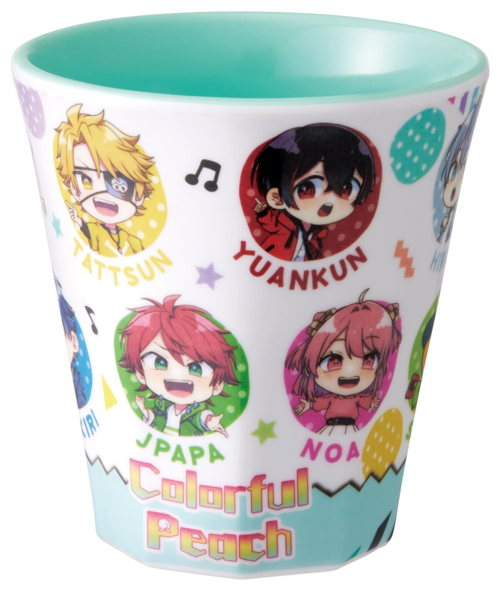 画像1: スケーター（Ｓｋａｔｅｒ） タンブラー ２７０ｍｌ メラミン コップ 子供 割れない カラフルピーチ ２５ ＭＴＢ２?Ａ (1)