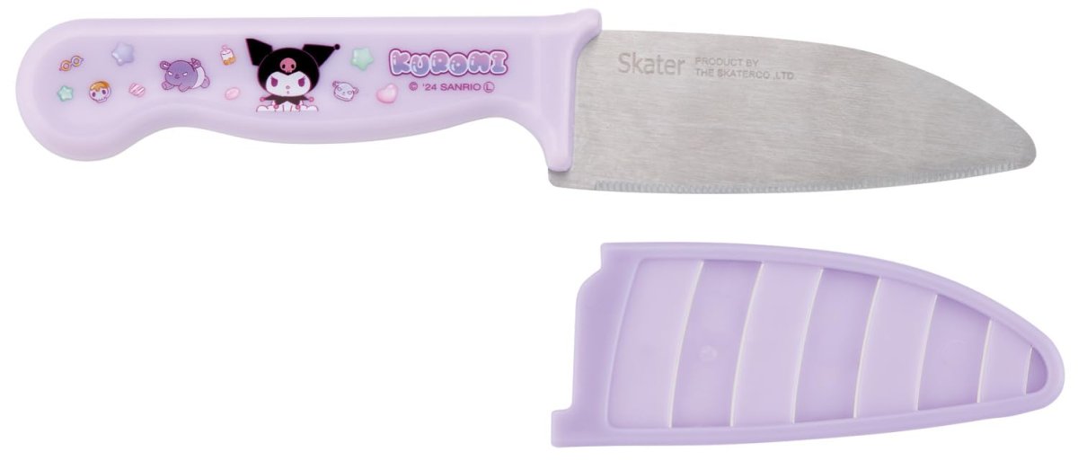 画像1: スケーター（Ｓｋａｔｅｒ） 子供向け包丁 安全 包丁 子供用 刃渡り９ｃｍ サンリオ クロミ マシュグミ ＨＫ２ (1)