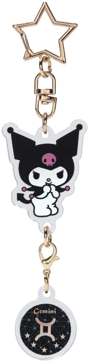画像1: スケーター アクリル 星座 キーホルダー アクセサリー サンリオ クロミ 双子座 ＺＡＫＨ１?Ａ (1)