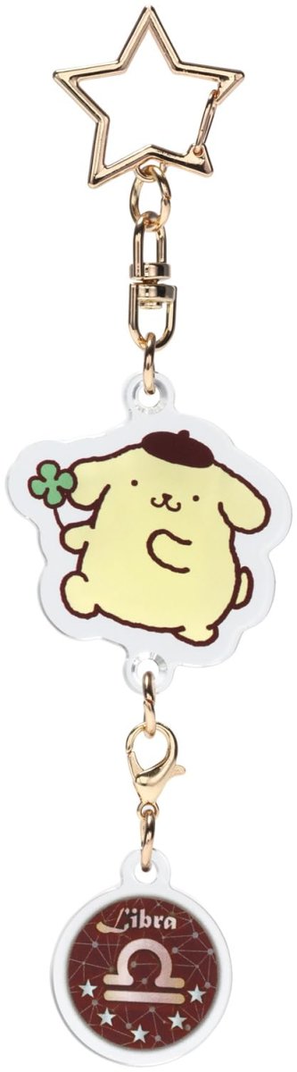 画像1: スケーター（Ｓｋａｔｅｒ） アクリル 星座 キーホルダー アクセサリー サンリオ ポムポムプリン 天秤座 ＺＡＫＨ１?Ａ (1)
