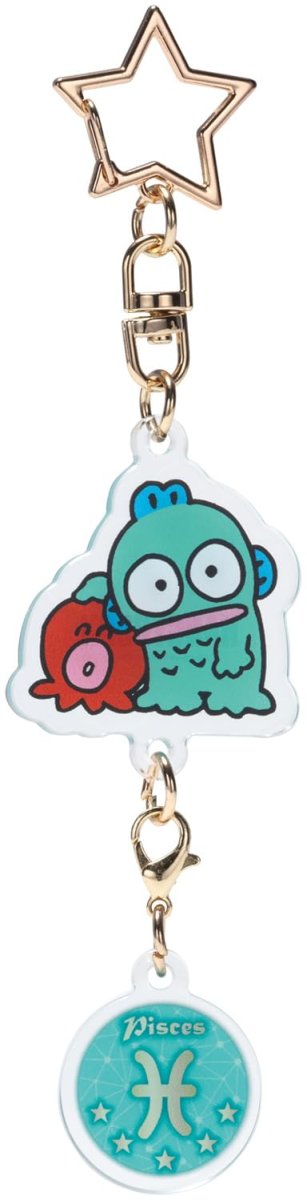 画像1: スケーター アクリル 星座 キーホルダー アクセサリー サンリオ ハンギョドン 魚座 ＺＡＫＨ１?Ａ (1)