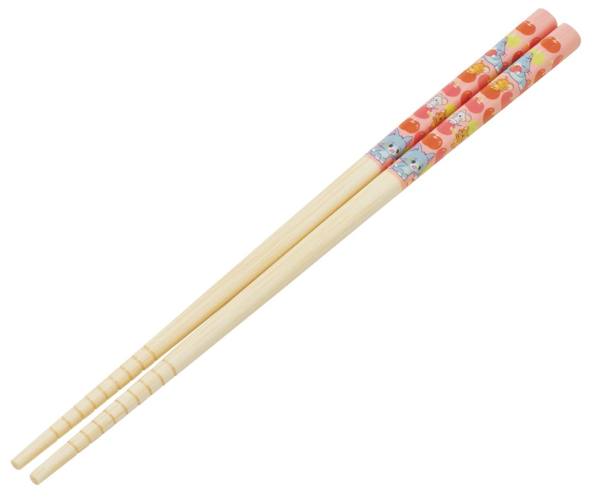 画像1: スケーター（Ｓｋａｔｅｒ） 竹安全箸 箸 竹箸 ２１ｃｍ トムとジェリー ごっこ ＡＮＴ４ (1)