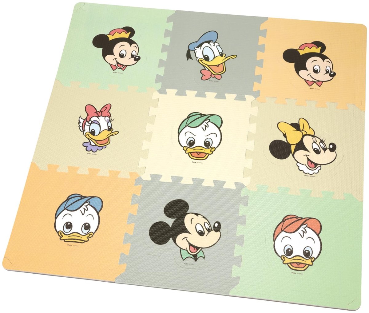画像1: スケーター（Ｓｋａｔｅｒ） パズル マット ９枚入り フロア 床 シート 玩具 キッズ (1)
