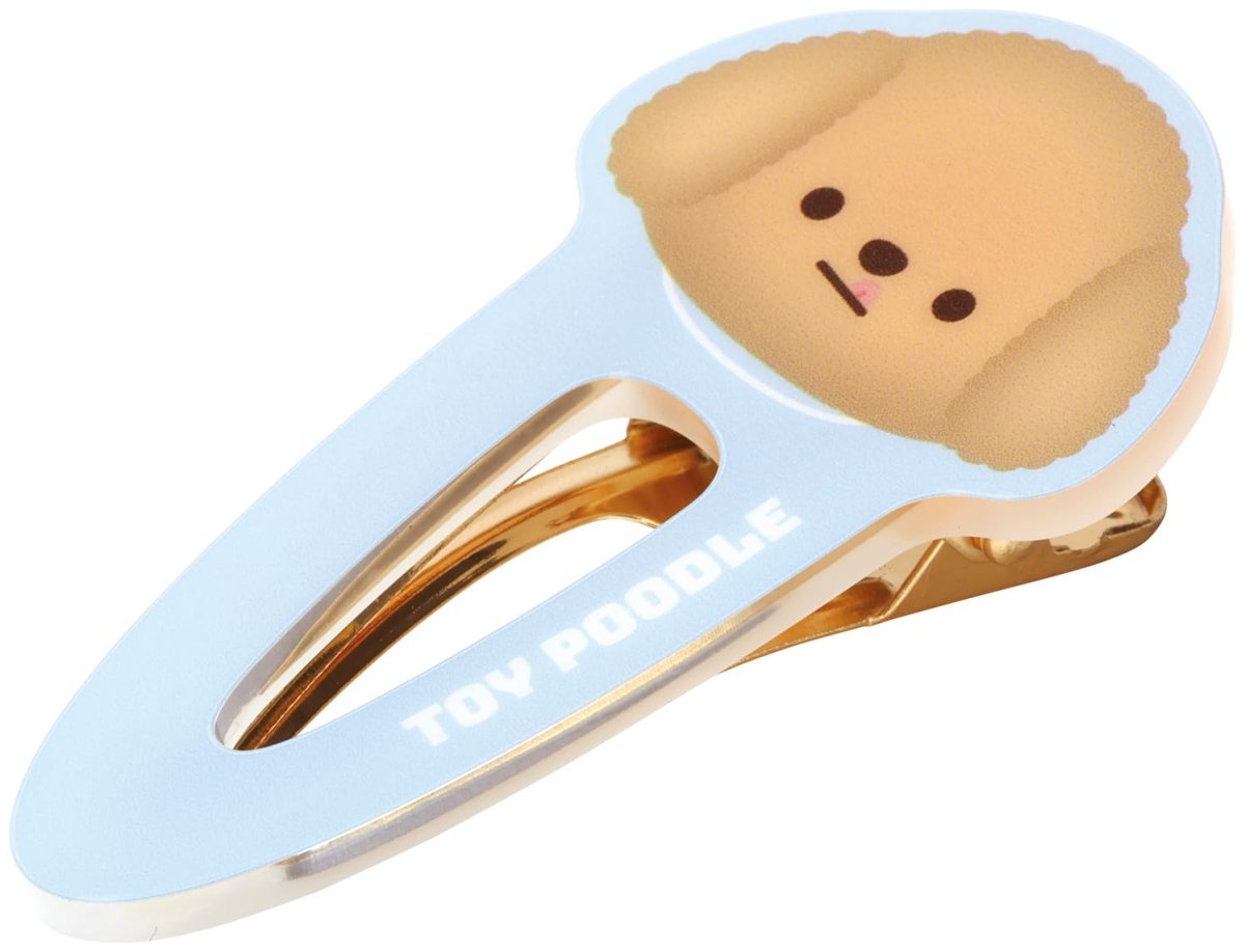 画像1: スケーター（Ｓｋａｔｅｒ） ヘアクリップ 髪留め ヘア アクセサリー ぱぷぱぷぱぴー ＴＯＹ ＰＯＯＤＬＥ トイプードル 犬 ＺＨＣ１?Ａ (1)