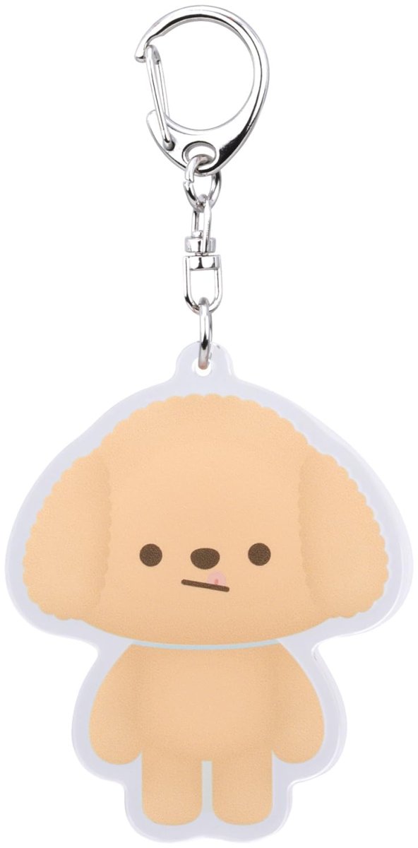 画像1: スケーター（Ｓｋａｔｅｒ） アクリル キーホルダー アクキー ぱぷぱぷぱぴー ＴＯＹ ＰＯＯＤＬＥ トイプードル 犬 ＺＡＫＨ２?Ａ (1)