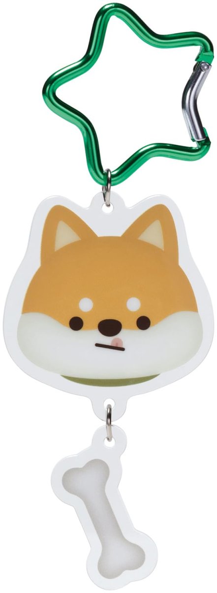 画像1: スケーター（Ｓｋａｔｅｒ） カラビナ付 アクリル キーホルダー アクキー ぱぷぱぷぱぴー ＳＨＩＢＡ 柴 犬 ＺＣＡＫＨ１?Ａ (1)